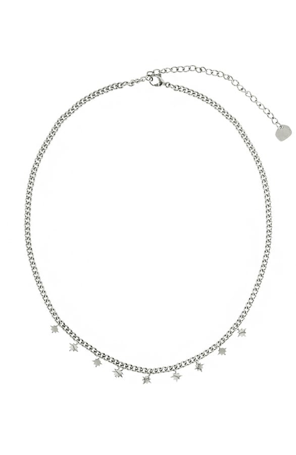 Sterren Ketting Dames Zilver – shoparchief, foto 1
