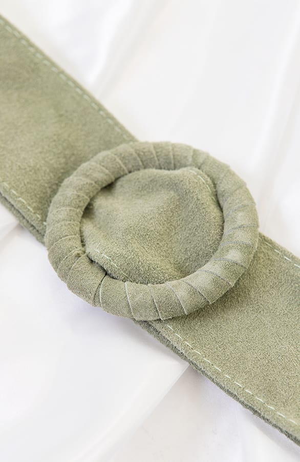 Suede Riem Mint – shoparchief, foto 2