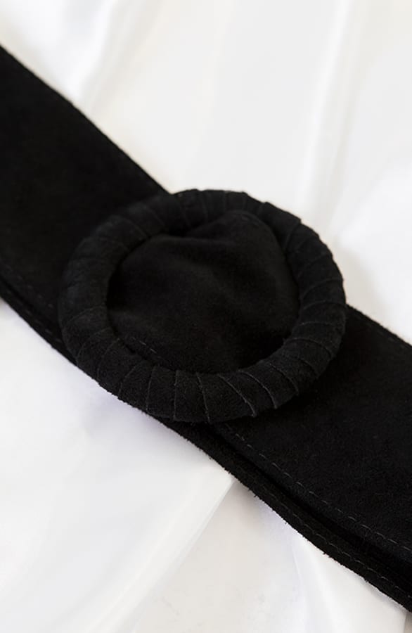 Suede Riem Zwart – shoparchief, foto 2
