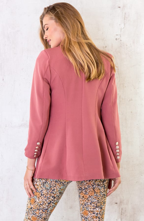 Button Blazer Dames Dust – shoparchief, foto 3