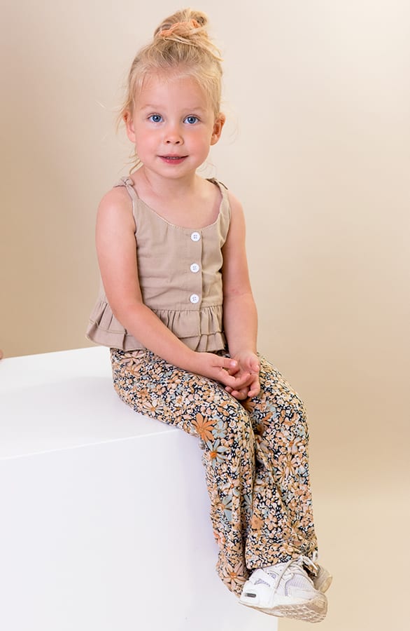 Flared Hose Blumen Kids, Shoparchiv, Foto 3