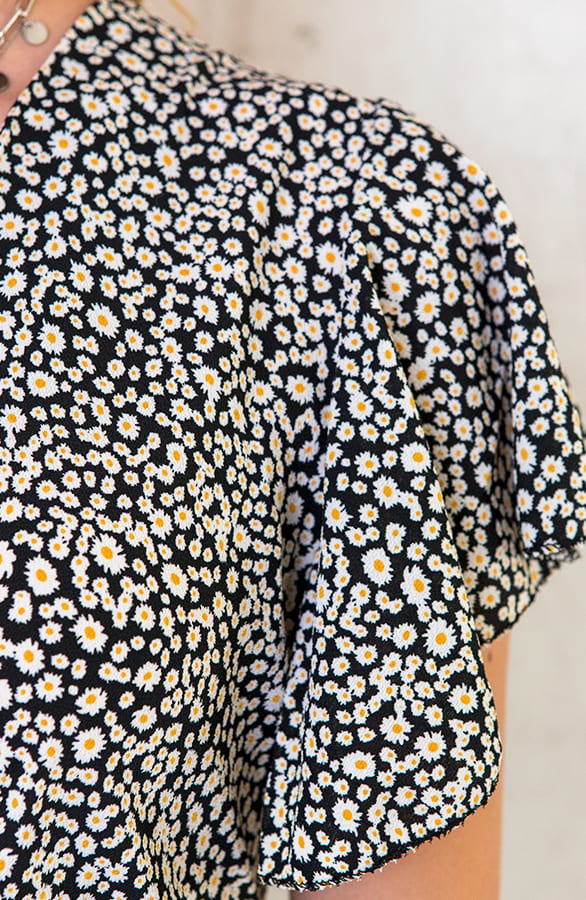 Jurk Met Madeliefjes Dames – shoparchief, foto 4