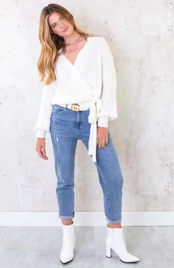 Mom Fit Spijkerbroek Dames – shoparchief, foto 4