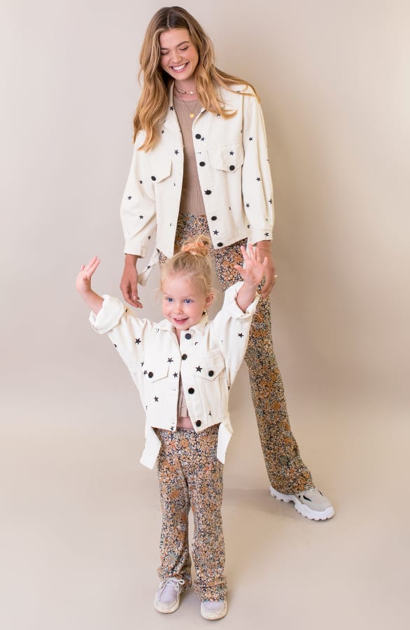 Sterren Spijkerjasje Kids Beige – shoparchief, foto 2