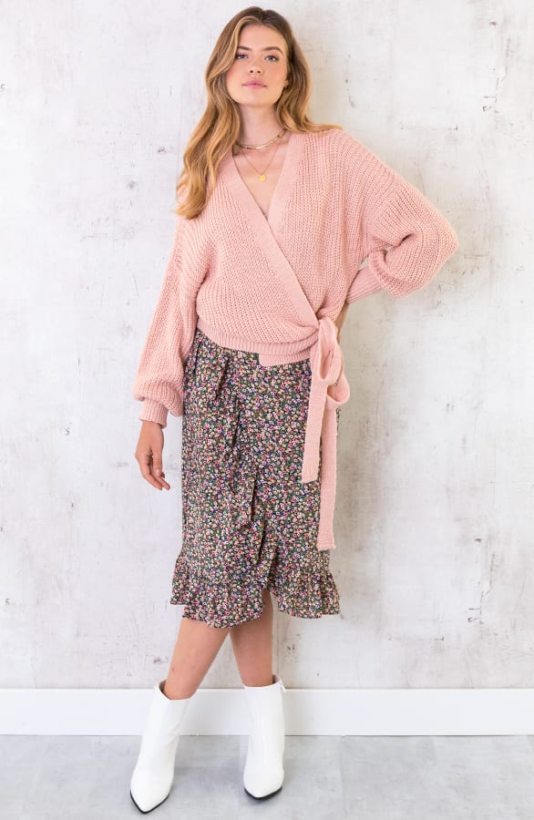 Bloemenprint Midi Rok – shoparchief, foto 2