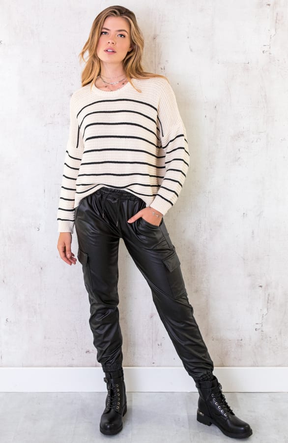 Trui Met Strepen Offwhite – shoparchief, foto 2