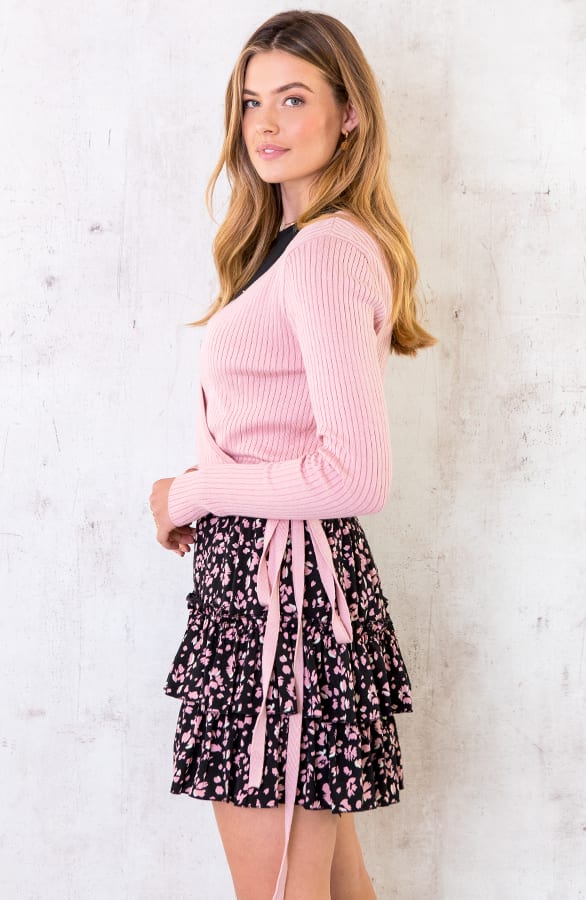 Wikkel Vest Dames Roze – shoparchief, foto 1