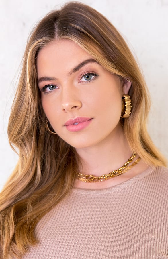 Creool Luxury Oorbellen Goud – shoparchief, foto 1