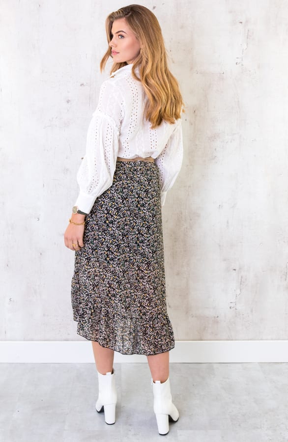 Leaves Midi Rok – shoparchief, foto 3
