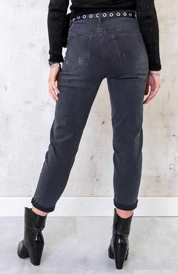 Mom Fit Jeans Dunkelgrau, Shoparchiv, Foto 2