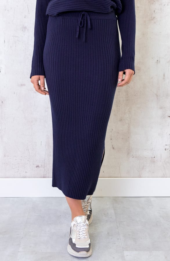 Rok Twinset Marineblauw – shoparchief, foto 2
