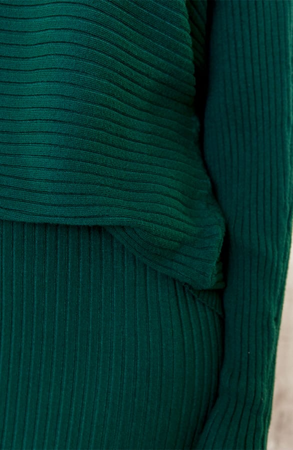 Rok Twinset Smaragdgroen – shoparchief, foto 4