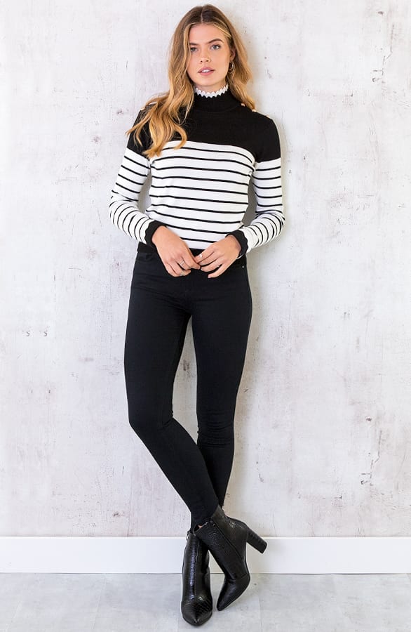 Sailor Coltrui Gestreept Zwart – shoparchief, foto 3