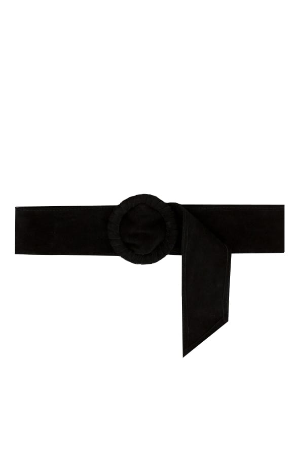 Suede Riem Zwart – shoparchief, foto 1