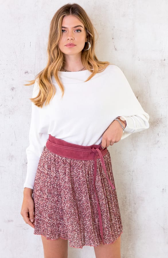 Suede Wikkelriem Dust Roze – shoparchief, foto 6