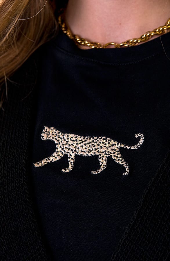 Tijger Top Zwart – shoparchief, foto 4
