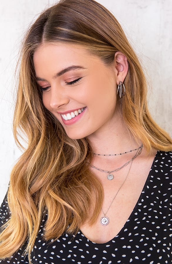 Triple Creool Oorbellen Zilver – shoparchief, foto 1