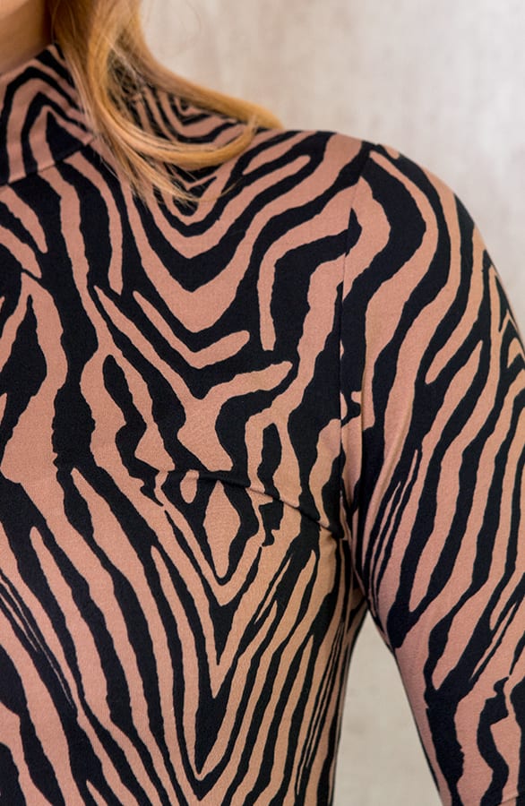 Zebra Coltrui Camel Zwart – shoparchief, foto 5