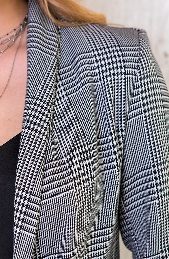 Blocking Blazer Grijs – shoparchief, foto 4