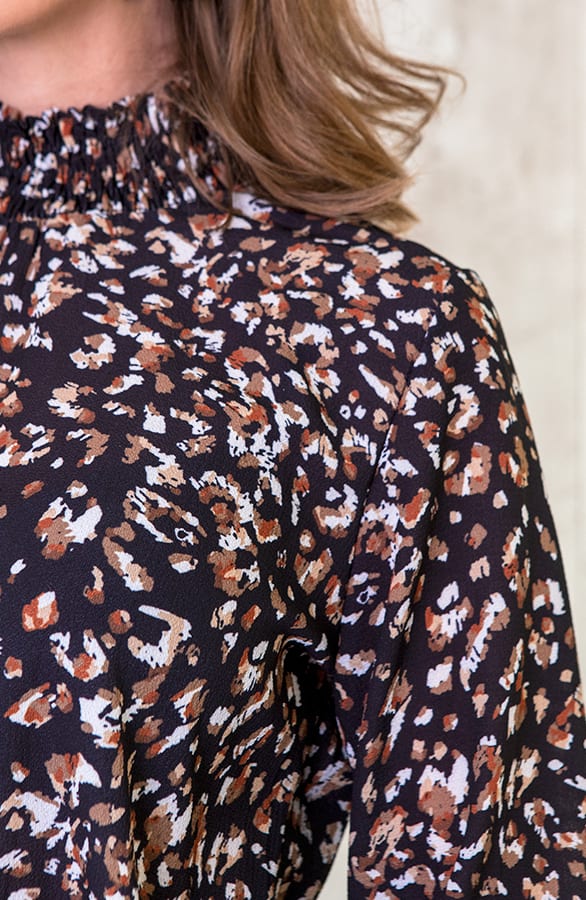 Colblouse Panterprint Multicolor – shoparchief, foto 5