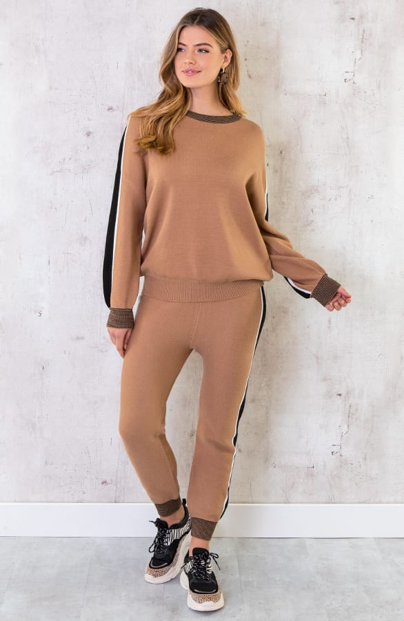 Comfy Huispak Trui + Broek Camel – shoparchief, foto 3