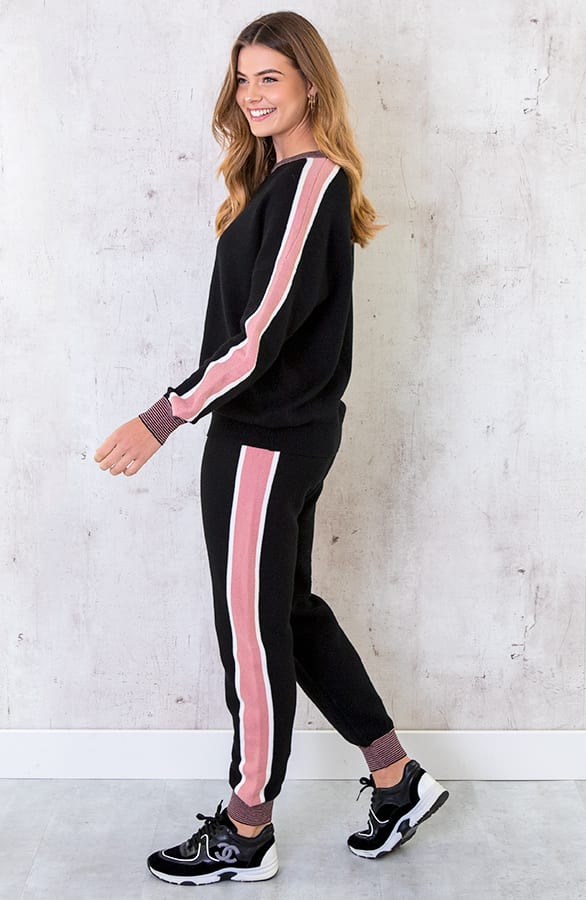 Comfy Huispak Trui + Broek Zwart – shoparchief, foto 2