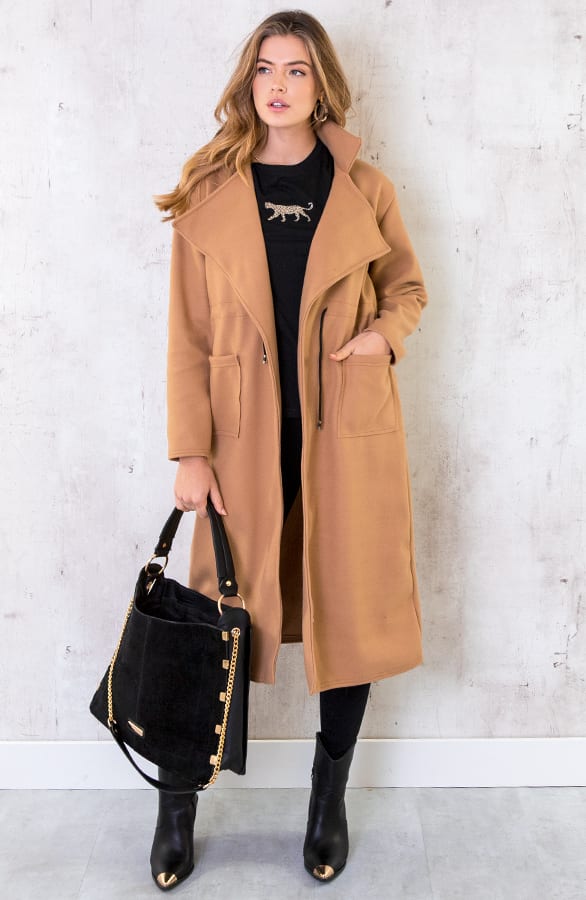 Suede Shopper Zwart – shoparchief, foto 2