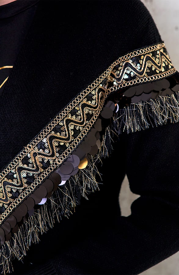 Kelim Vest Zwart – shoparchief, foto 4
