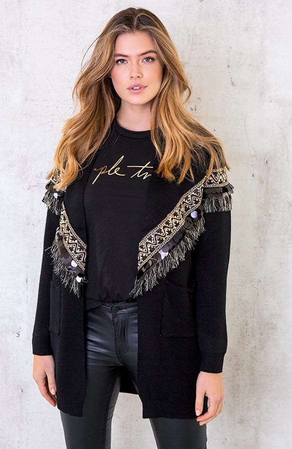 Kelim Vest Zwart – shoparchief, foto 1