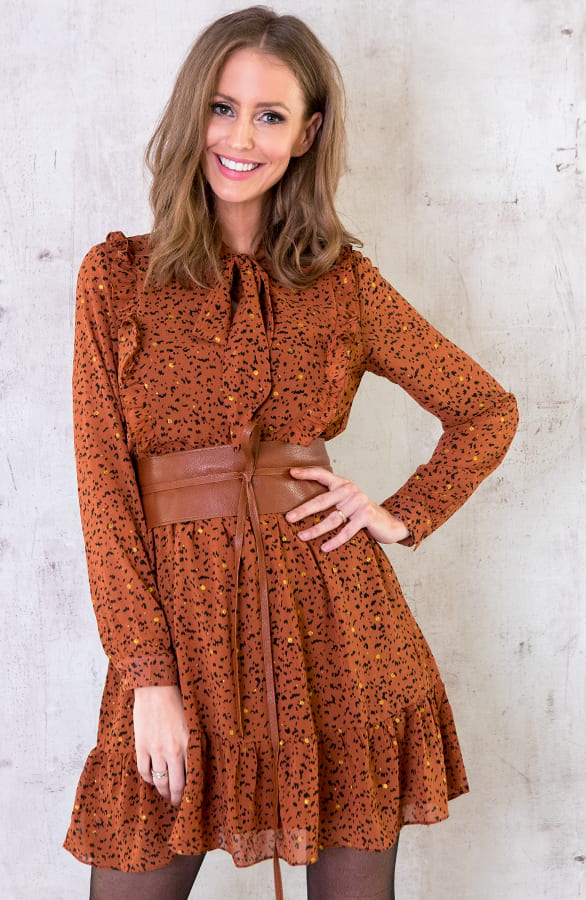 Leren Wikkelriem Cognac – shoparchief, foto 2