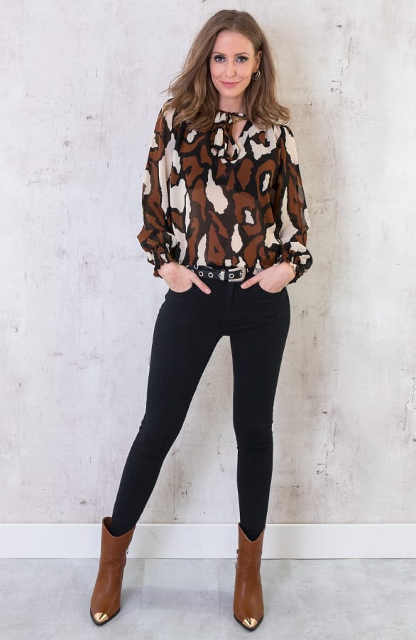 Military Bluse Cognac, Shoparchiv, Foto 3