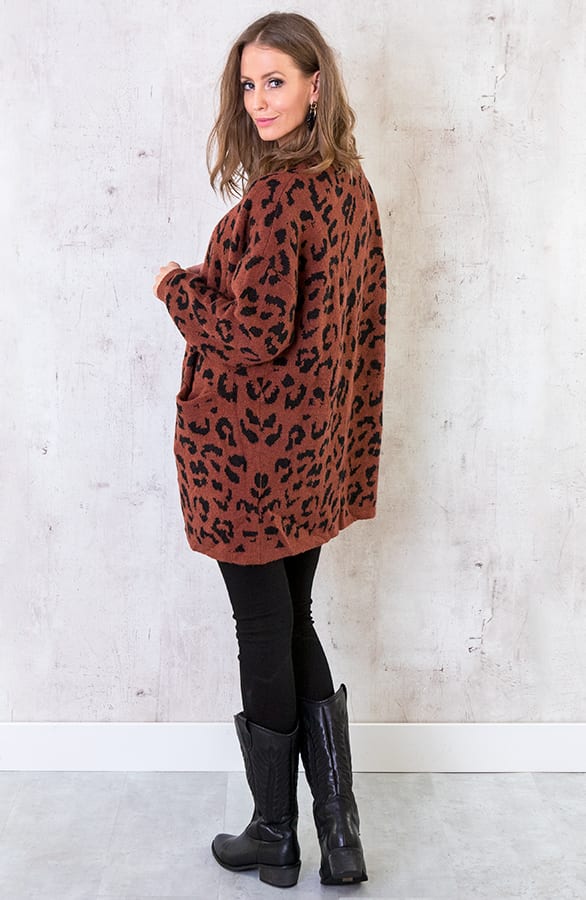 Panter Vest Cognac – shoparchief, foto 3