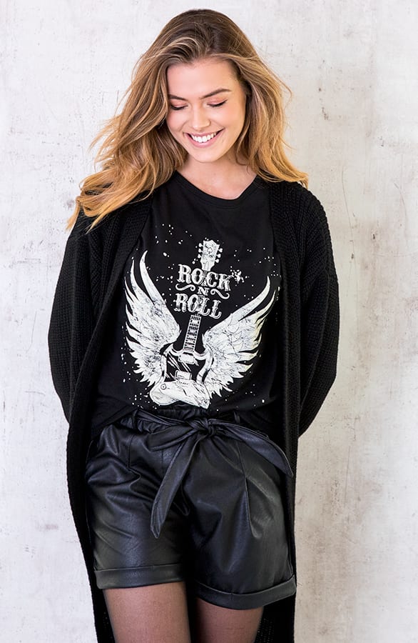 Rock N Roll Top Oversized Fit – shoparchief, foto 1