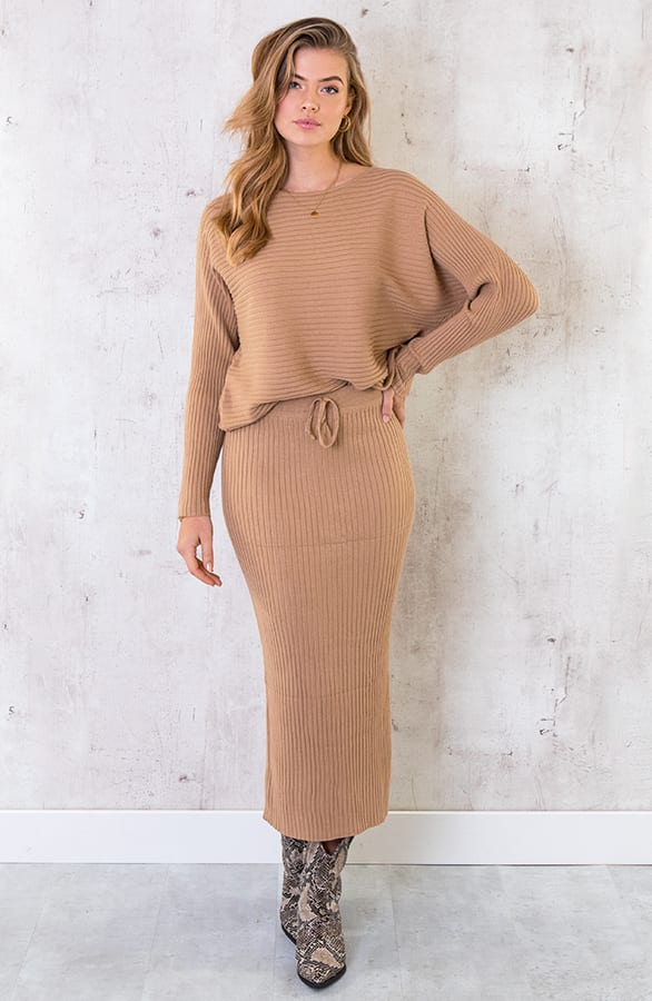 Rok Twinset Camel – shoparchief, foto 6