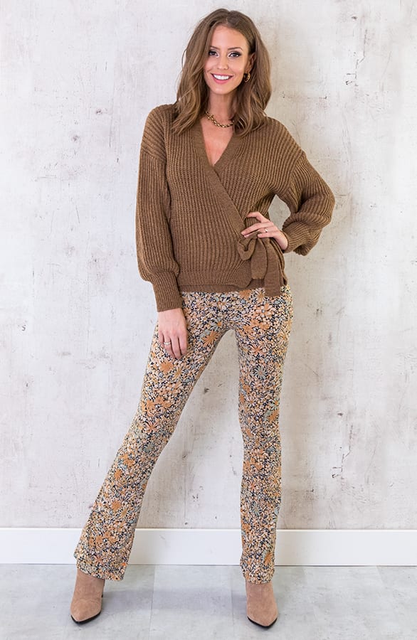 Strik Vest Gebreid Camel – shoparchief, foto 5