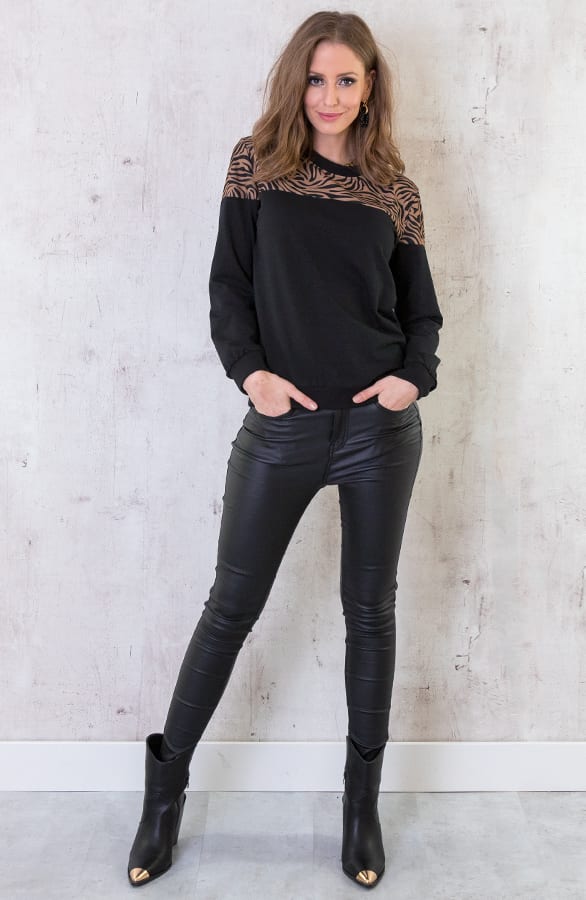 Trui Zebra Camel – shoparchief, foto 3