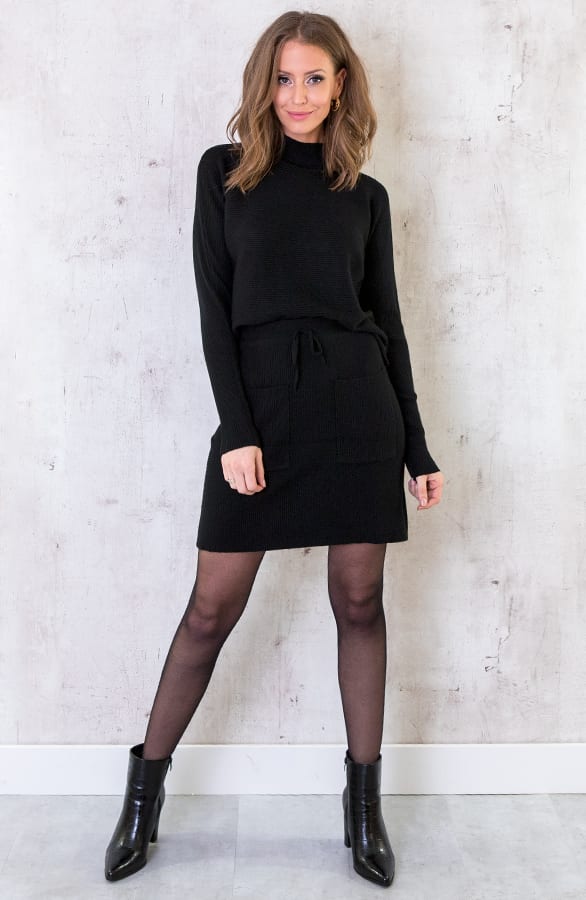 Twinset Trui Met Col Zwart – shoparchief, foto 4