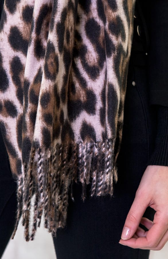 Ultra Soft Leoparden Schal Beige, Shoparchiv, Foto 4