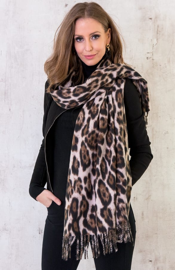 Ultra Soft Leoparden Schal Beige, Shoparchiv, Foto 2