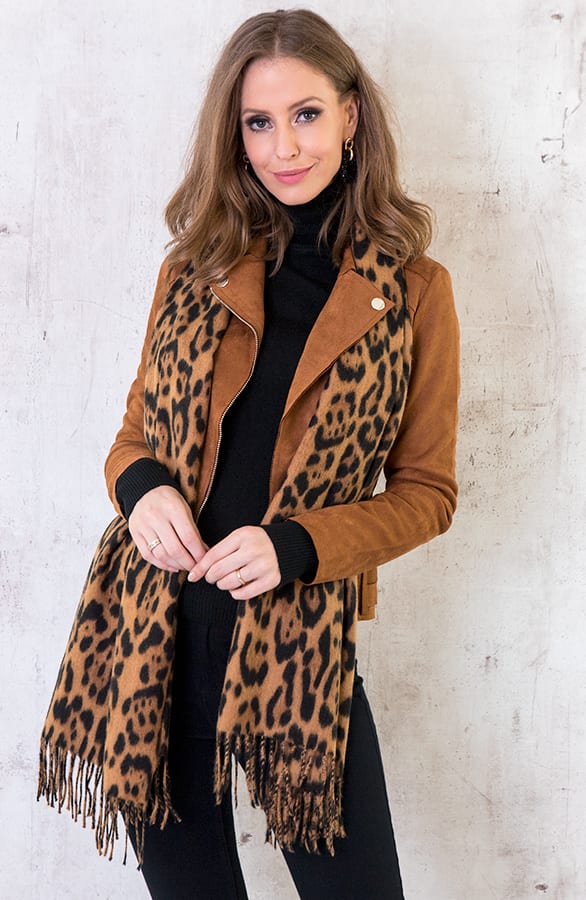 Ultra Soft Leoparden Schal Camel, Shoparchiv, Foto 4