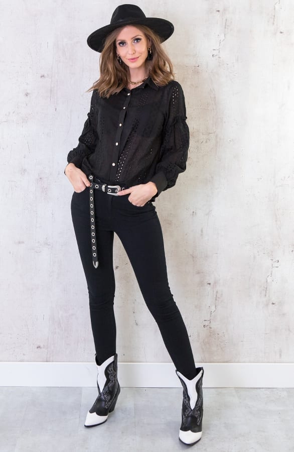 Cowboylaarzen Leer Snake – shoparchief, foto 3