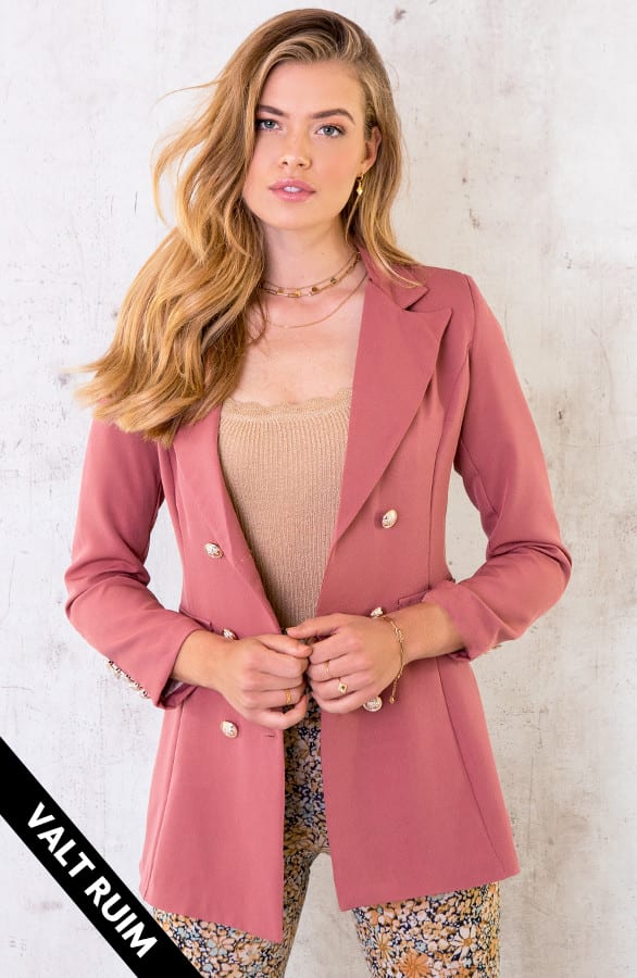Button Blazer Dames Dust – shoparchief, foto 1