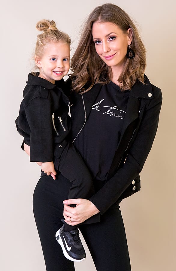 Flared Broek Kids Zwart – shoparchief, foto 3