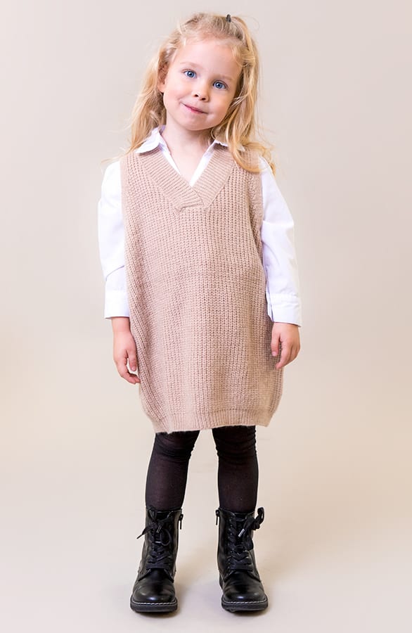 Katoenen Blouse Kids Wit – shoparchief, foto 2