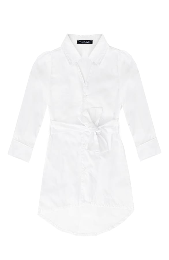 Katoenen Blouse Kids Wit – shoparchief, foto 6