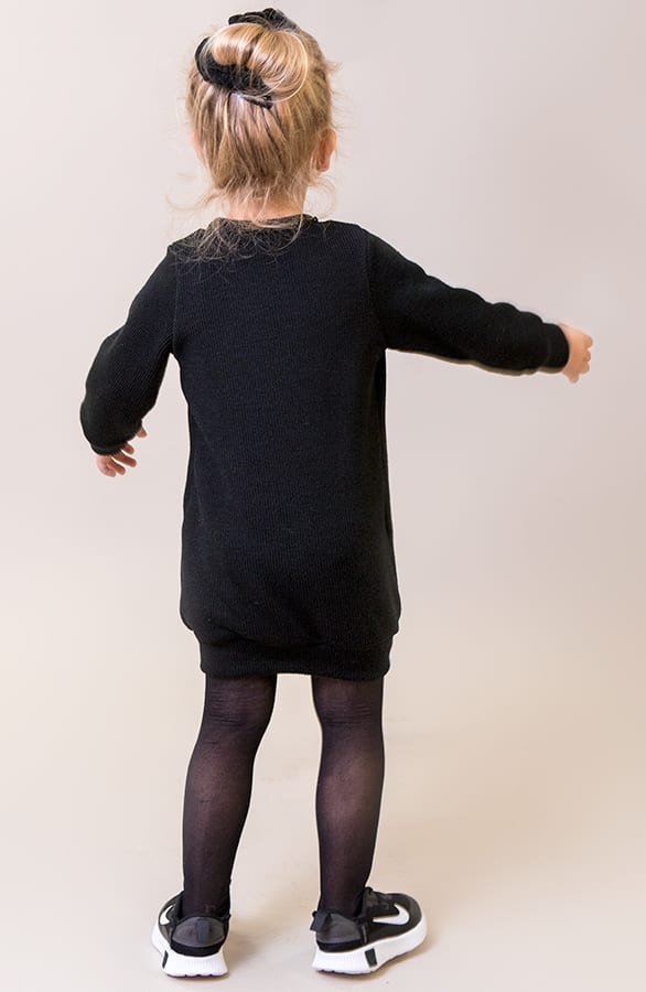 Tuniekjurk Met Capuchon Kids Zwart – shoparchief, foto 3