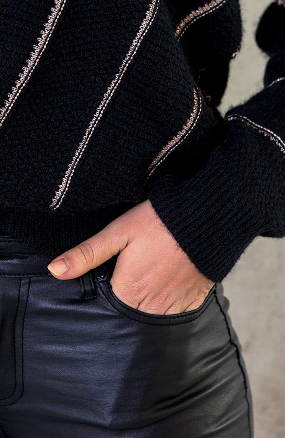Yves Trui Gebreid Met Strepen – shoparchief, foto 6