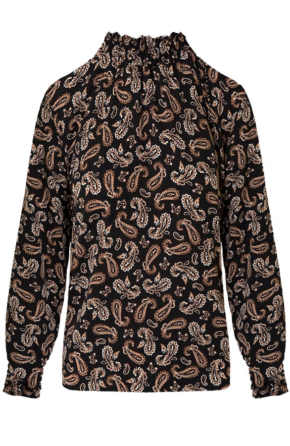 Col Blouse Paisley – shoparchief, foto 1