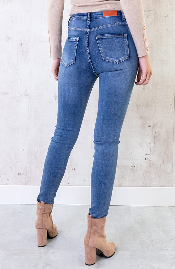 High Waist Spijkerbroek Dames – shoparchief, foto 4
