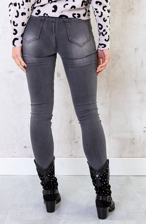 Skinny Jeans Damen Grau, Shoparchiv, Foto 3